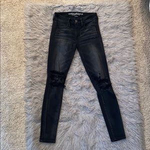 American Eagle Black Jeggings